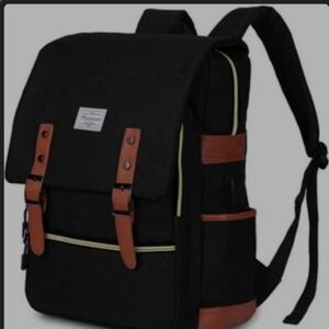 Modoker Vintage Laptop Backpack for Women & Men,Travel Backpacks Classic Bag